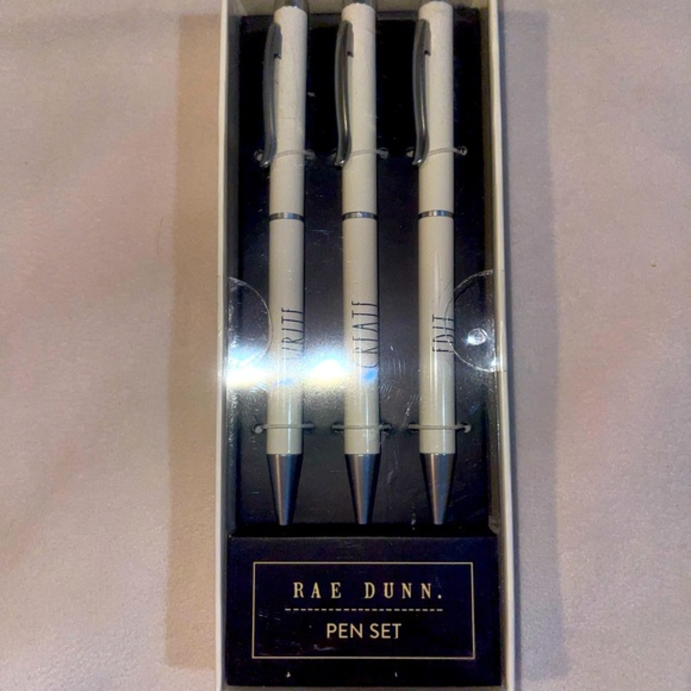 NIB Rae‎ Dunn Pen Set